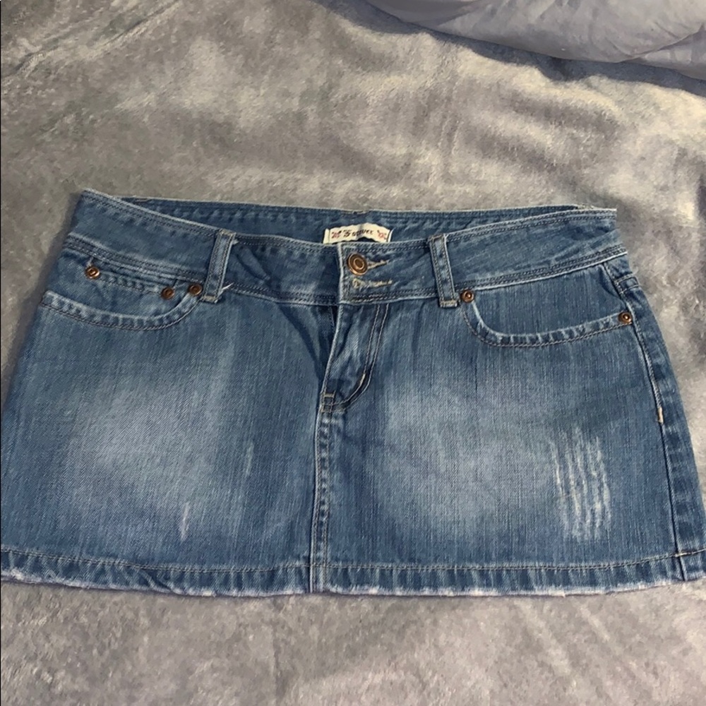 Forever Size Medium Denim Mini Skirt